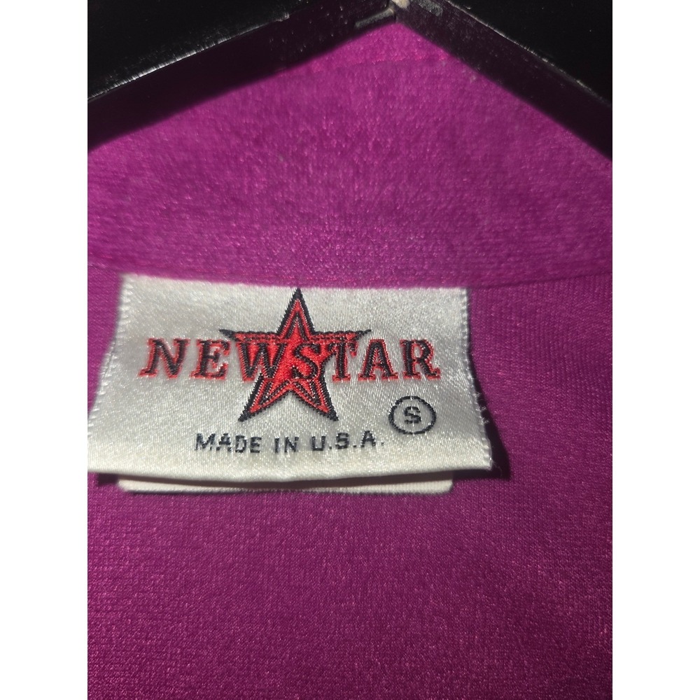 Vintage 90s Nike Warm Up Tracksuit Set Pink Magenta USA Made Jacket Shorts Small - Picture 5 of 16